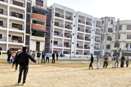 Distribution of used clothes to the under privileged